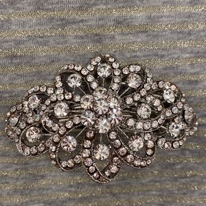 Crystal Barrette | Hair Clip | Bridal | Formal